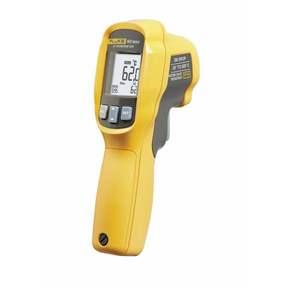 Fluke 62 MAX Termometro a infrarossi Ottica 10:1 -30 - +500 °C