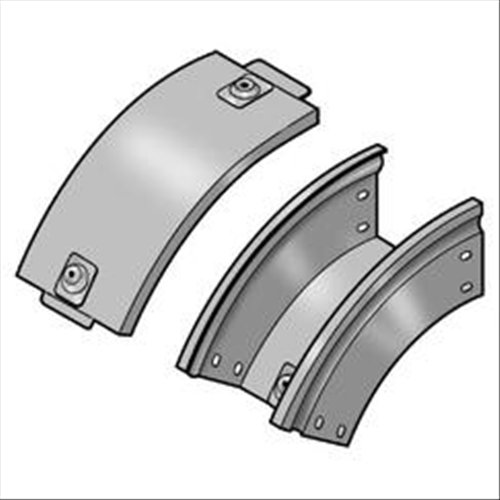 LEGRAND  31AQC150Z P31 CURVA DISCESA 45° 150X75 ZINCATA