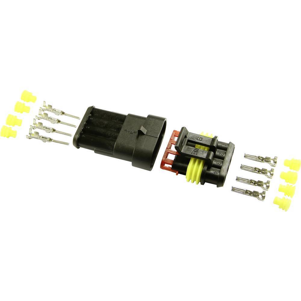 KIT Superseal BAAS AMP-Superseal 1.5mm Series Totale poli 4 Passo: 6 mm ES14 1