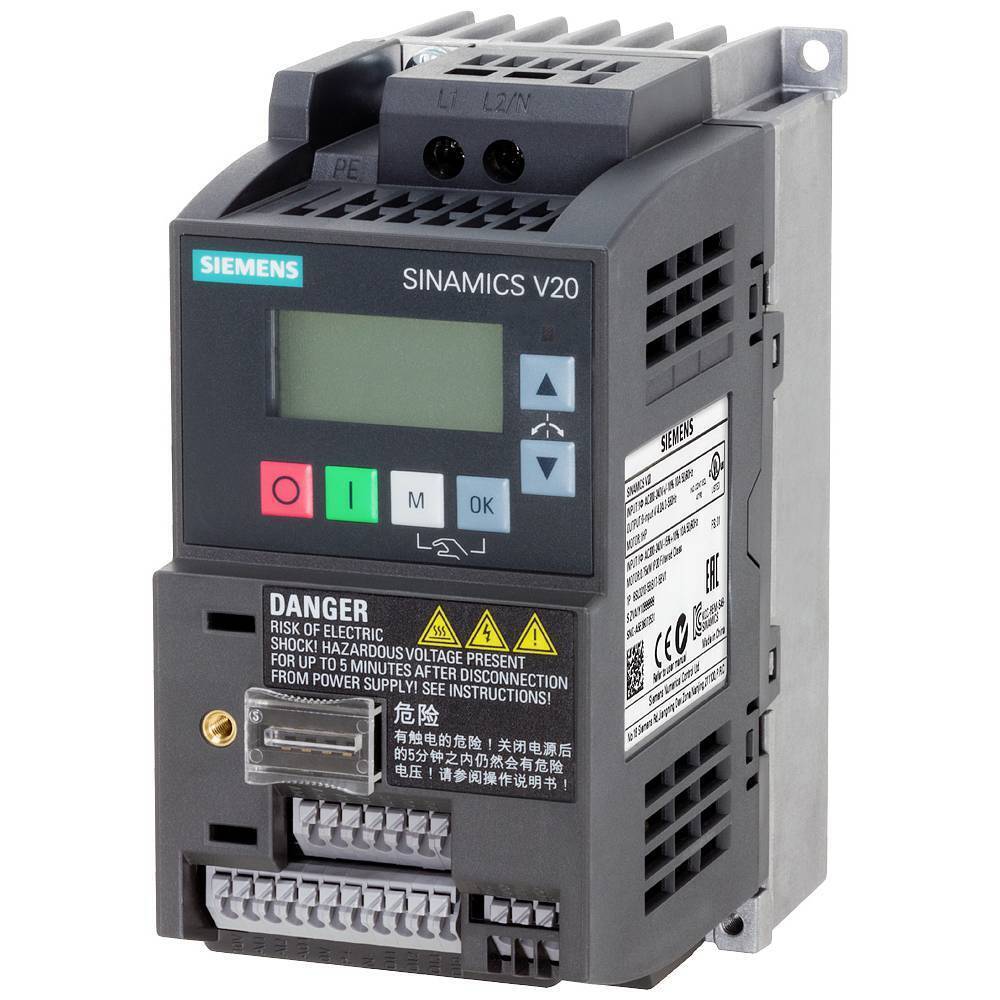 Siemens Inverter base 6SL3210-5BB17-5UV1 0.75 kW 200 V, 240 V