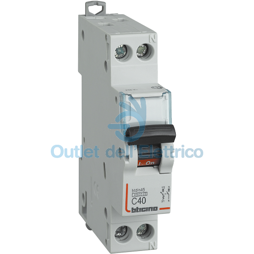BTDIN45 - MAGNETOT 1P+N CURVA C 40A 4,5KA [FC881C40]