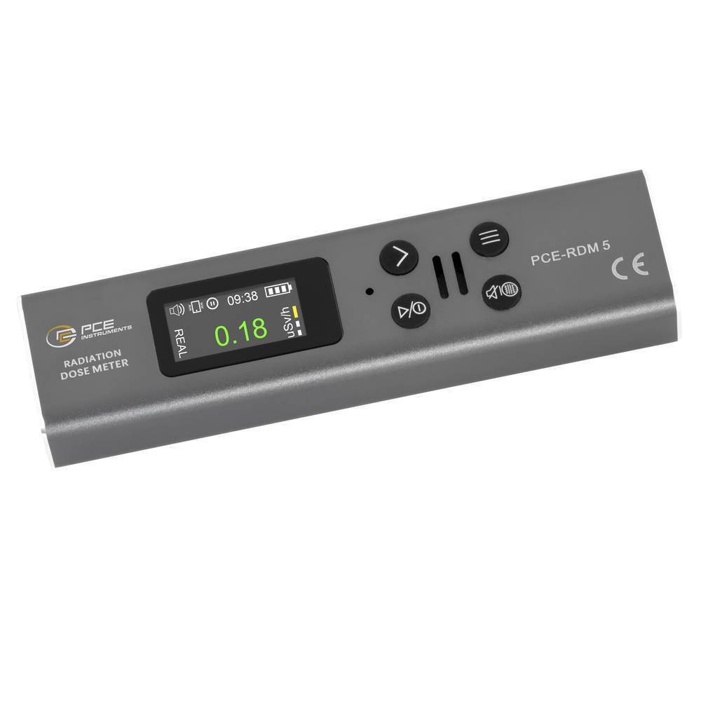 PCE Instruments PCE-RDM 5 Contatore Geiger-Müller Radiazione: Gamma, Alpha,