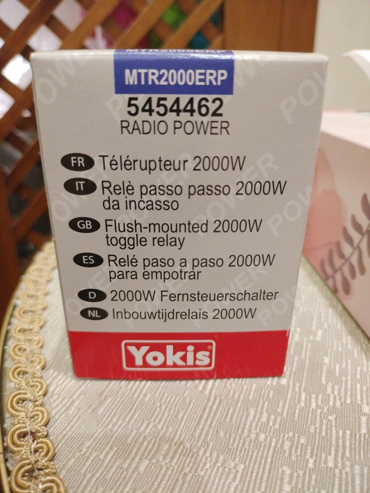 Relè passo passo Urmet Yokis MTR2000ERP REL T.2000W 5454462