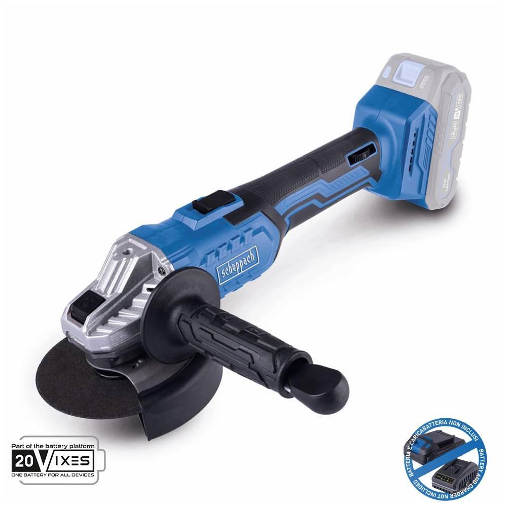 Smerigliatrice angolare 20V senza batteria ixes Scheppach c-ag125-x