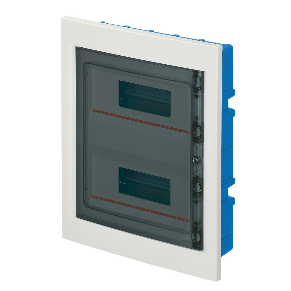 Elettrocanali EC63524BE Centralino cartongesso 24 moduli morsettiera 6x10 IP40