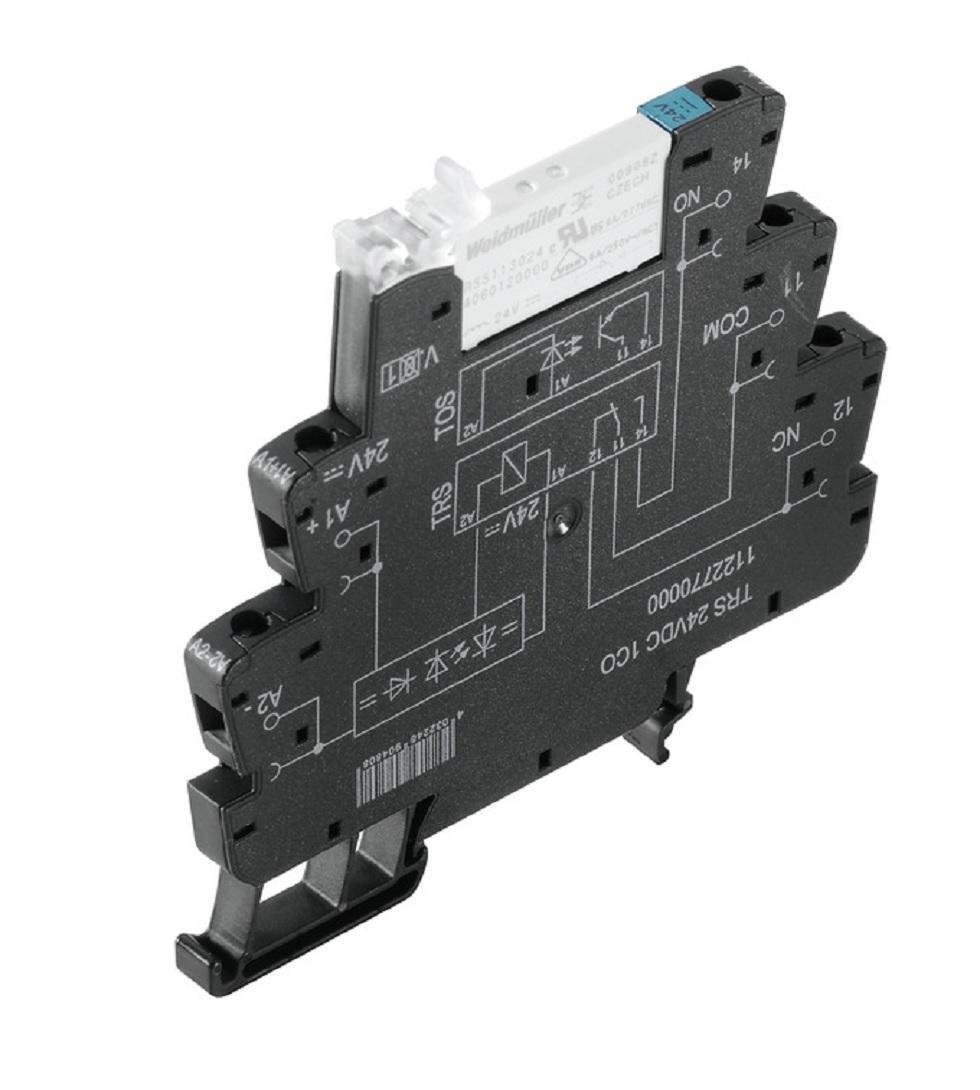 WEIDMULLER TRS 24VDC 1CO RELE' SLIM 1 CONTATTO SCAMBIO 1122770000