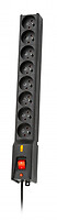 Lestar 1966004055 3 m 230 AC outlet(s) Indoor Black 250 V 50 LX 810 3M CZARNA