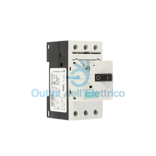 SIEMENS 3RV10111GA10 INTERRUTTORE AUTOMATICO S00 4,5..6,3A 100KA