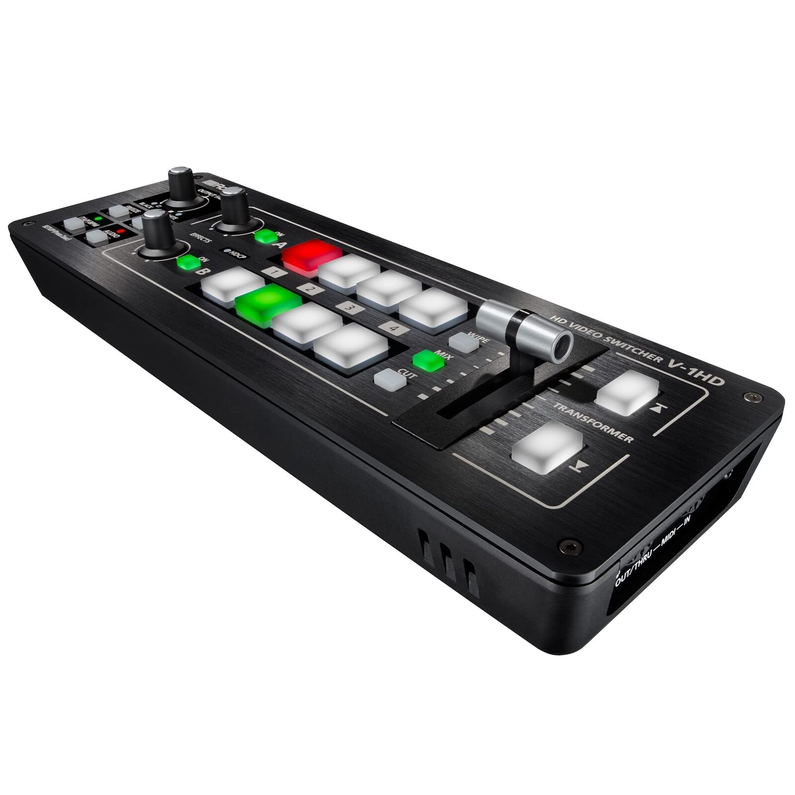 Roland V-1HD HD 4 HDMI Input Video Switcher W Integrato 12 Canali Audio Mixer