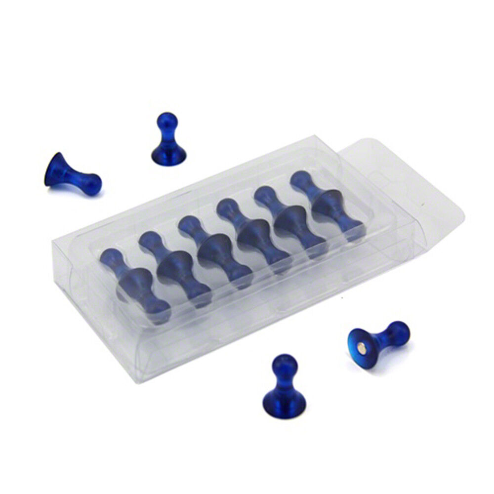 Skittle colorato fruttato piccoli magneti - Blu Navy (1 confezione da 12)
