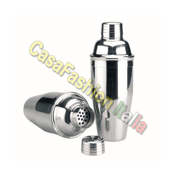 SHAKER ACCIAIO INOX ML. 500 PROFESSIONALE BAR COCKTAIL 5 ANNI DI GARANZIA 62966