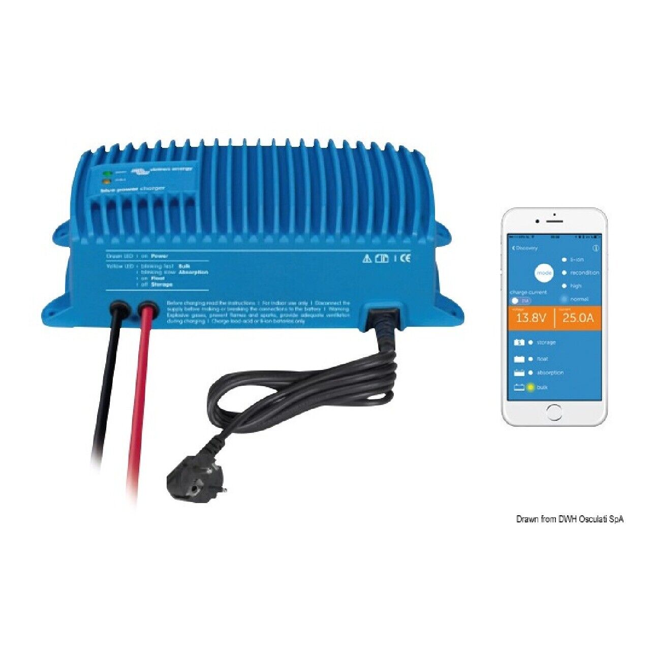 Victron Energy Caricabatterie Blue Smart IP67 -25A 14.273.26