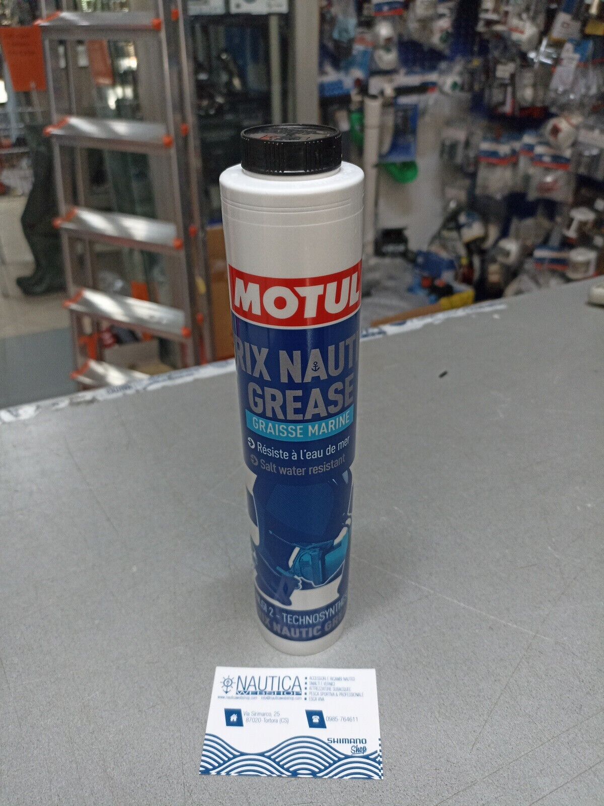Cartuccia Grasso Blu  Motul 400gr Nautica