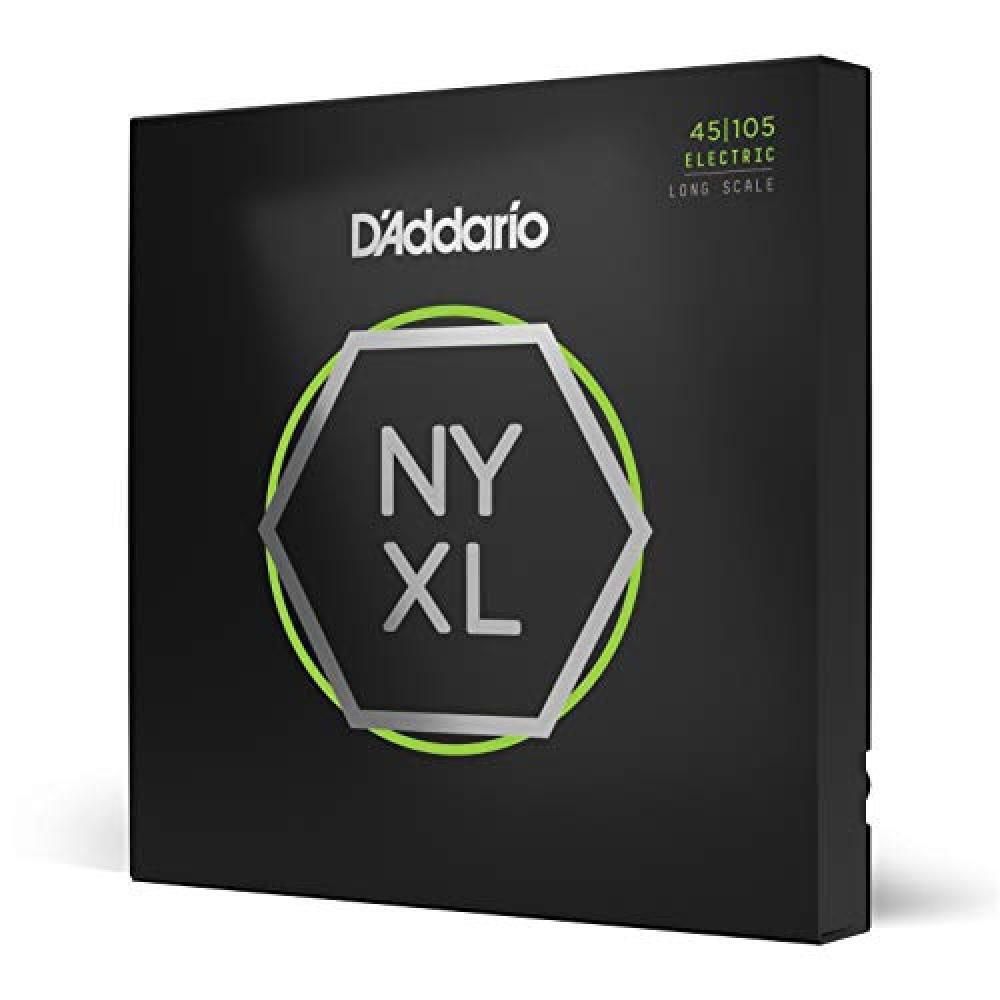 D'Addario Nyxl45105 Bass Nickel Wound, Long Scale, Light Top/Med Bottom - NUOVO