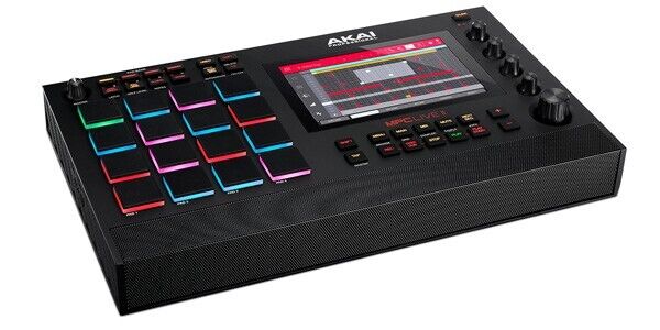 Akai Professional MPC Live II 2 Battery Drum Machine Sampler Beat Pad JP Black