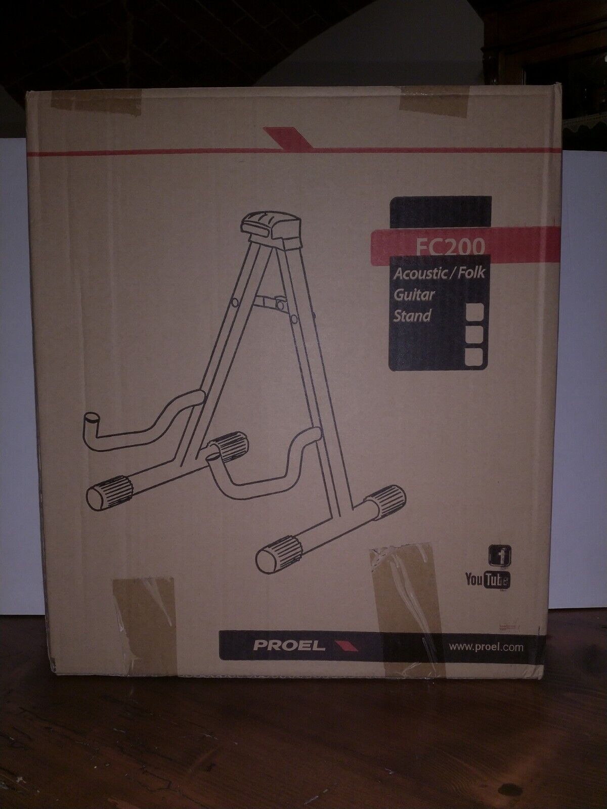 PROEL FC200 Stand Supporto per Chitarra Classica e Acustica - NUOVO (Leggi!)