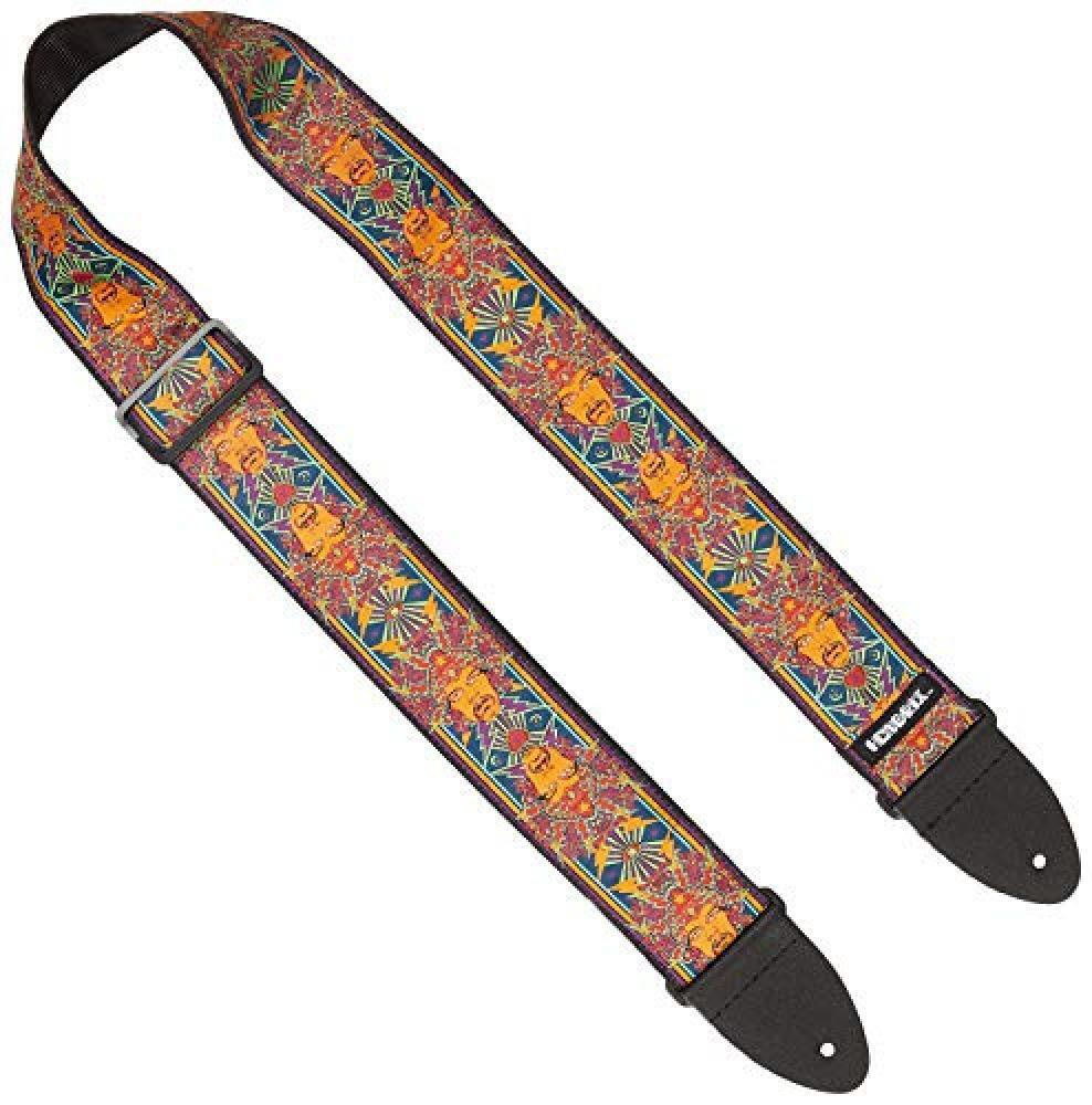 Jh04 Strap Jimi Hendrix Poster - NUOVO