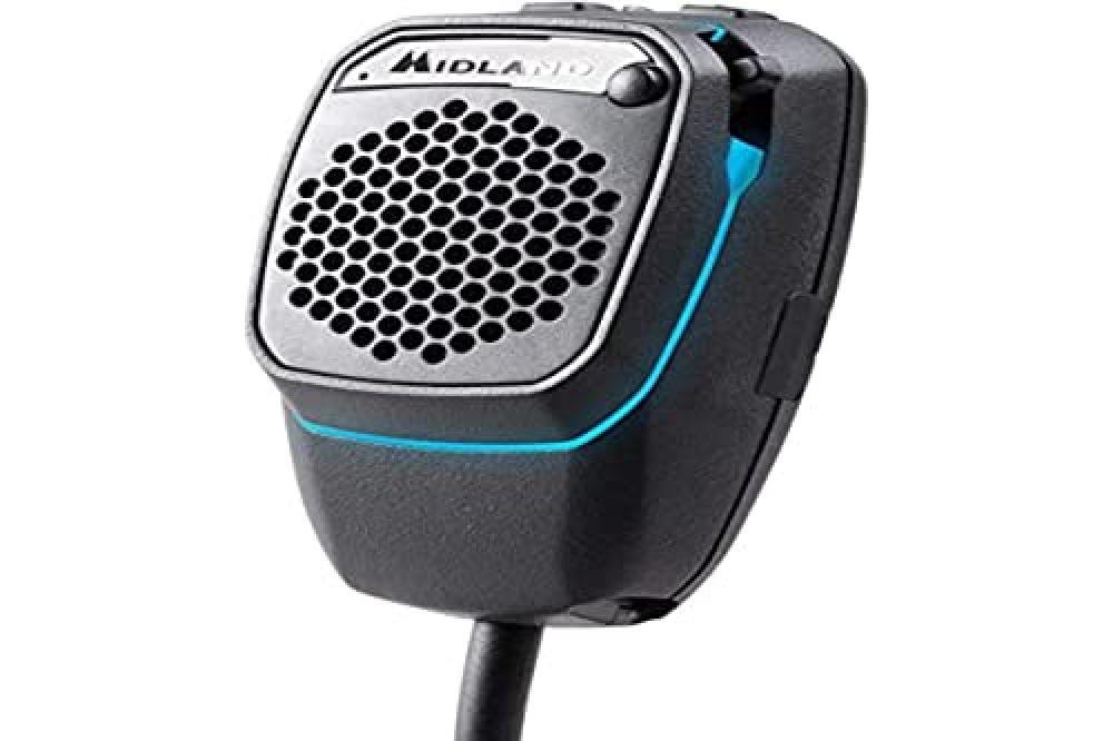 Midland Dual Mike Microfono CB Digitale Bluetooth Preamplificato 4 Pin 48, si Co