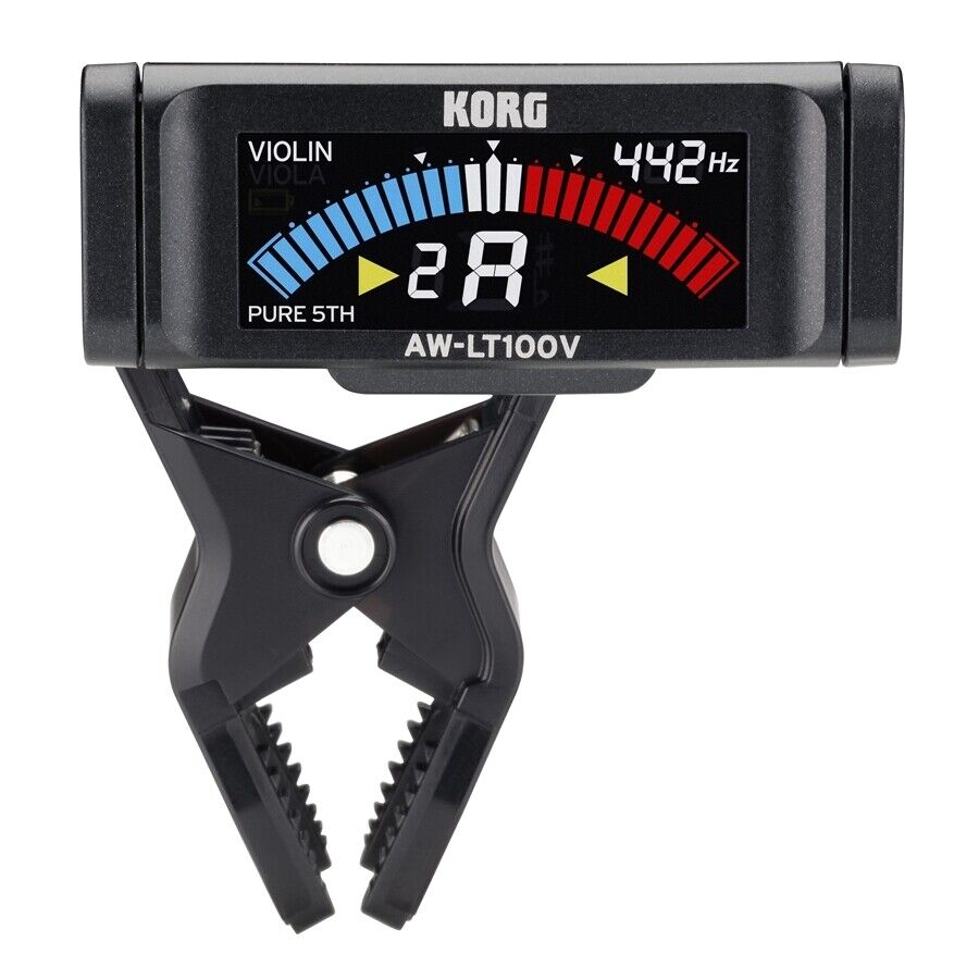 Korg AW-LT100V Clip-On Tuner Accordatore per Viola / Violino