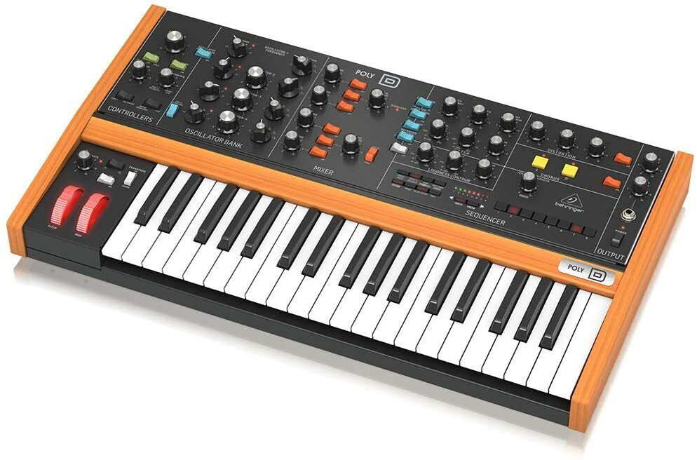 Behringer Analogico Sintetizzatore POLY D 4 Voce Paraphonic Nuovo IN Scatola