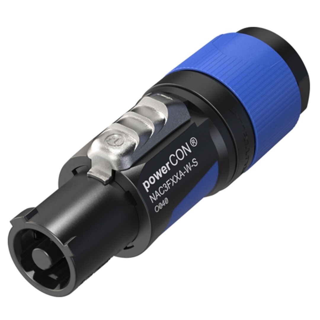 Quik Lok NS/236 Connettore Powercon 3 Poli 20A (NAC3FXXA-W-S)