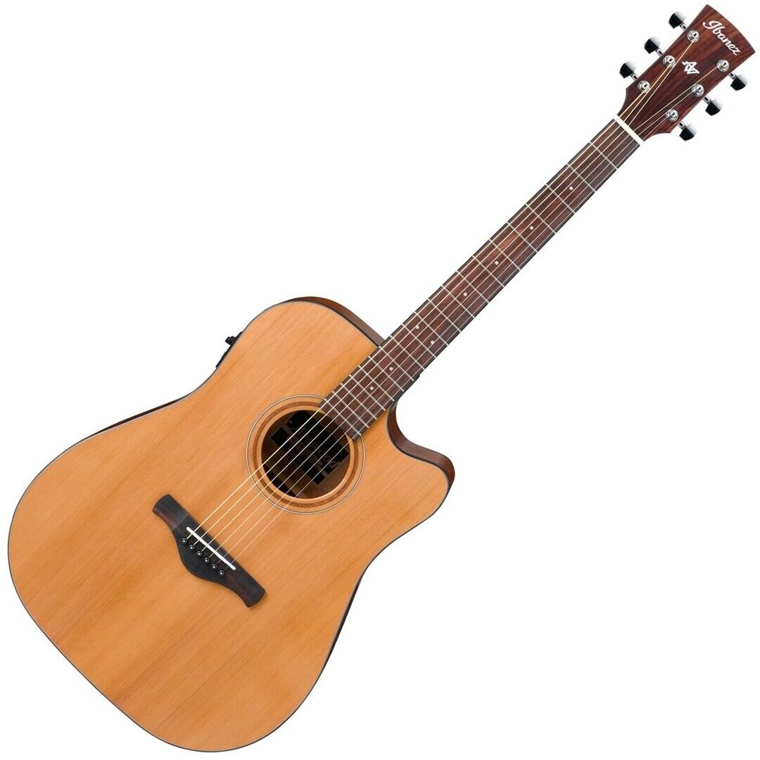 Ibanez AW65ECE Natural Low Gloss Chitarra Elettroacustica Dreadnought AW65ECE-LG
