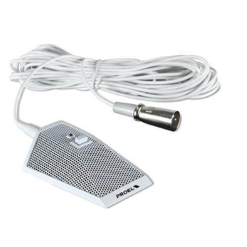 MIC62W PROEL MICROFONO A CONDENSATORE DA TAVOLO PER CONFERENZE