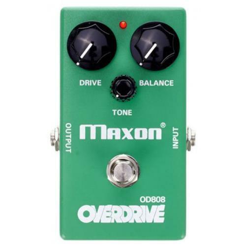MAXON OD-808 EFFETTO OVERDRIVE BOOSTER A PEDALE PER CHITARRA TUBE SCREAMER