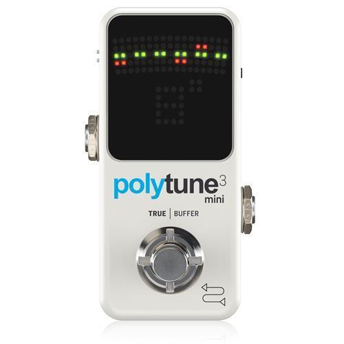 TC ELECTRONIC POLYTUNE 3 MINI ACCORDATORE PER CHITARRA E BASSO A PEDALE CON BOOS