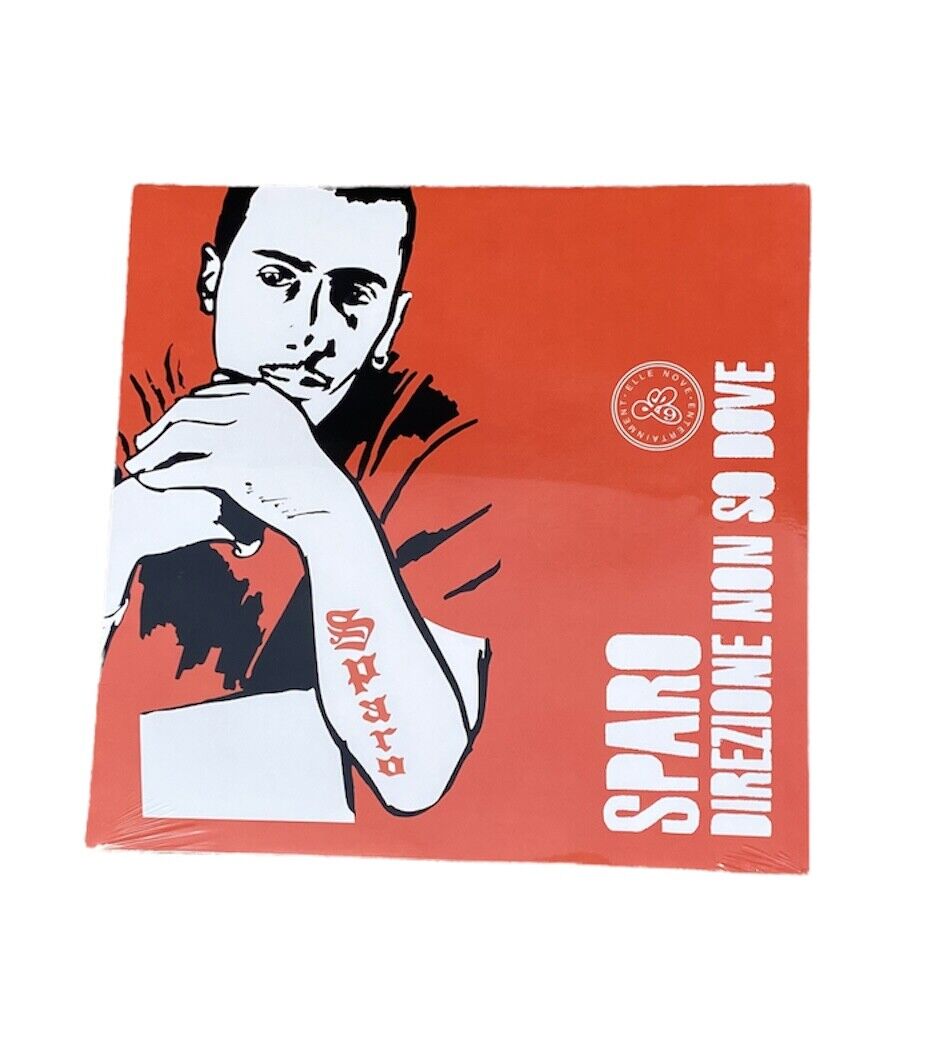 SPARO - DIREZIONE NON SO DOVE -  LP ROSSO SIGILLATO NUMERATO