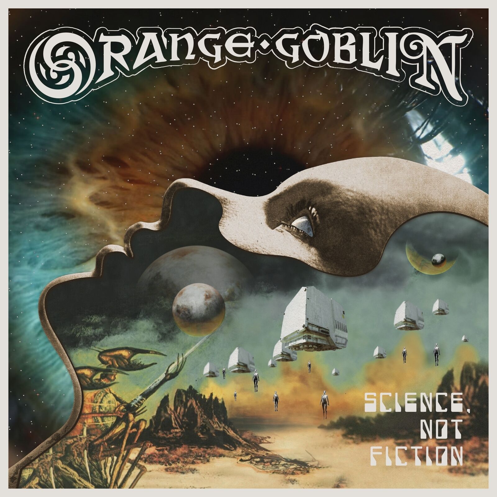 Orange Goblin Science, Not Fiction (Vinyl LP) 12" Album (Clear vinyl)