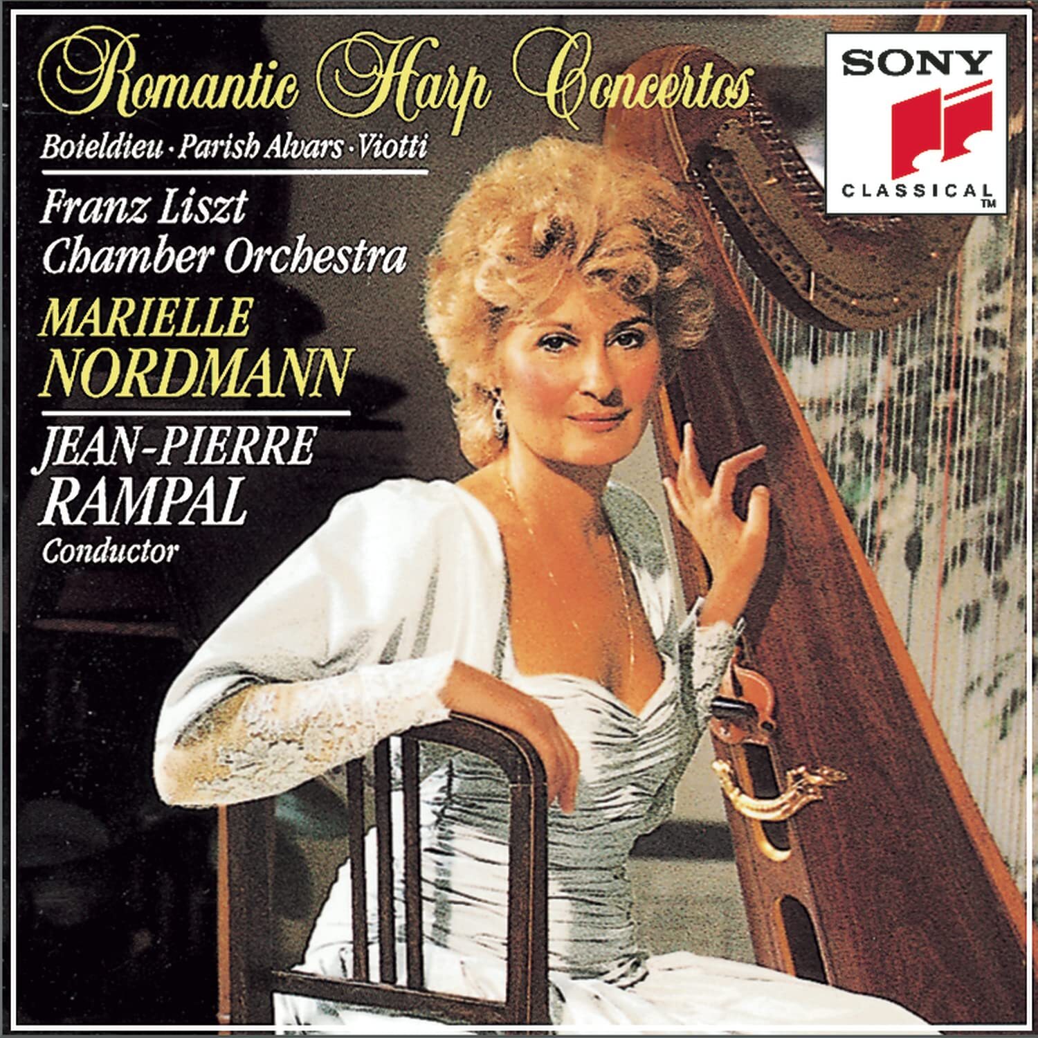 Marielle Nordman Romantic Harp Concertos : Boieldieu, Parish Alvars, Viott (CD)