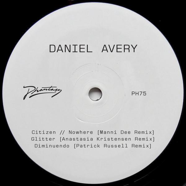 Daniel Avery Song For Alpha Remixes One 12" vinyl UK Phantasy Sound 2019 in die