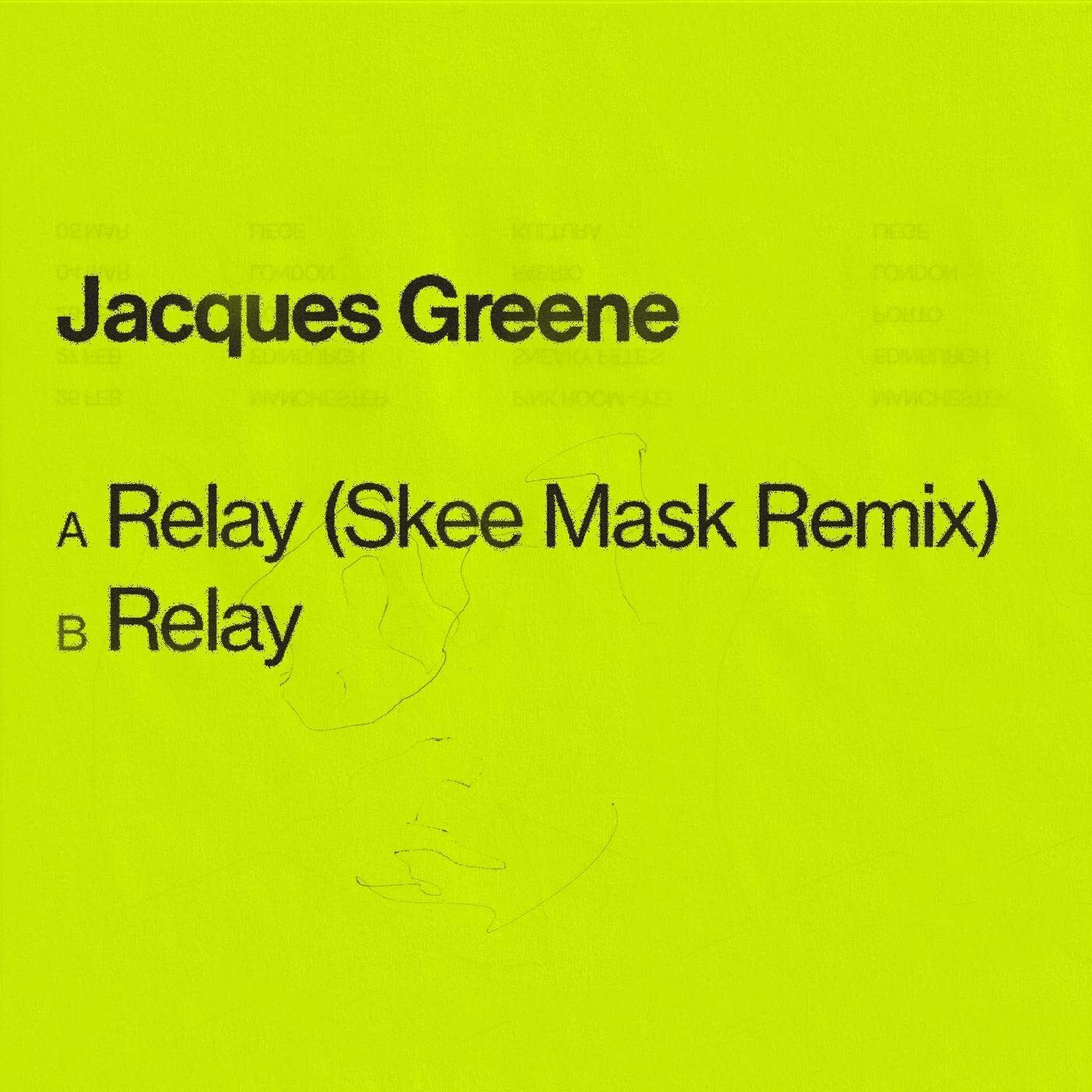 Jacques Greene Relay 12 Inch Vinyl LM087EPX NEW