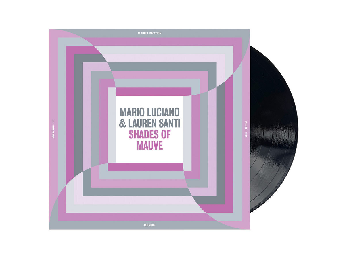 Mario Luciano & Lauren Santi Shades of Mauve (Vinyl LP) 12" Album