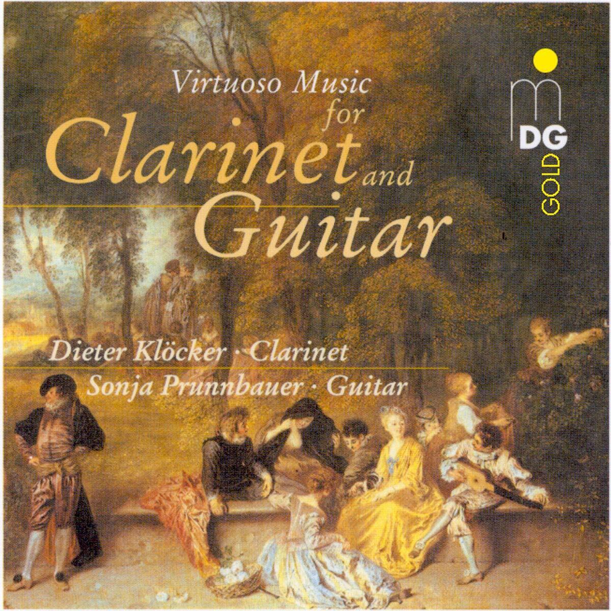 Klöcker,Dieter Virtuose Musik für Klarinette & Gitarre (CD)