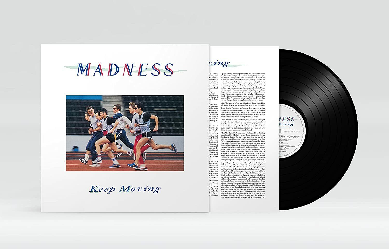 Madness Keep Moving Vinile Lp 180 Grammi Nuovo Sigillato
