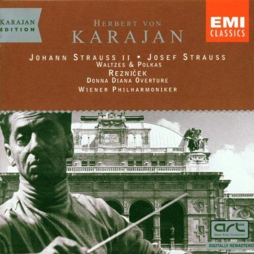 Audio Cd Herbert Von Karajan: Johann Strauss II, Josef Strauss- Karajan Edition