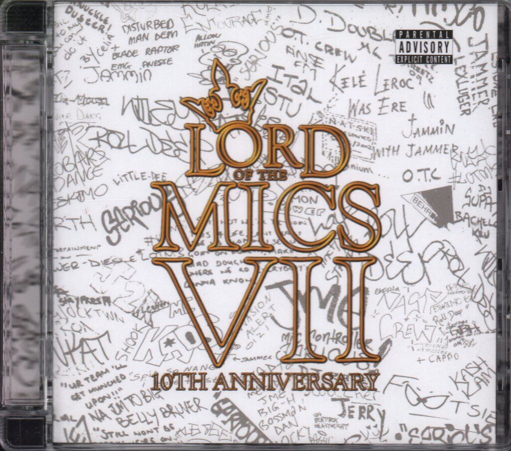 Various Artists Lord of the Mics VII CD UK Lord of the Mics 2015 10th