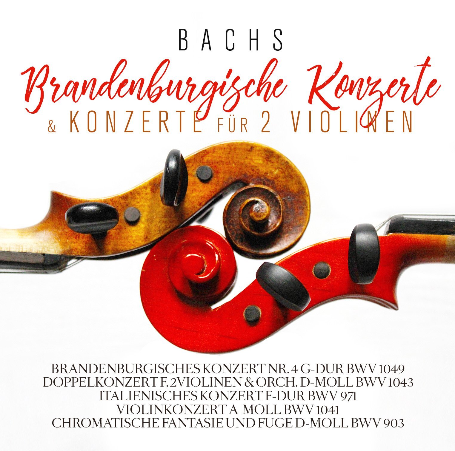Philharmonic Orchester Bambe Bachs Brandenburg.Konzerte U.Konzerte F.2 Viol (CD)