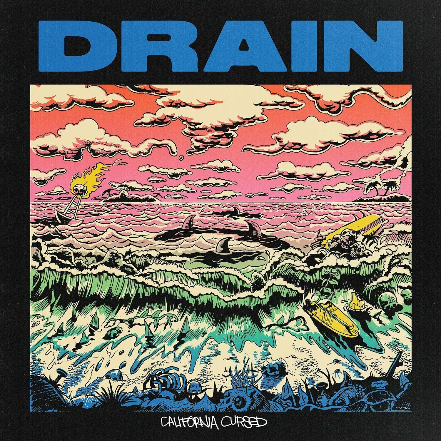 Drain California Cursed (CD) Album