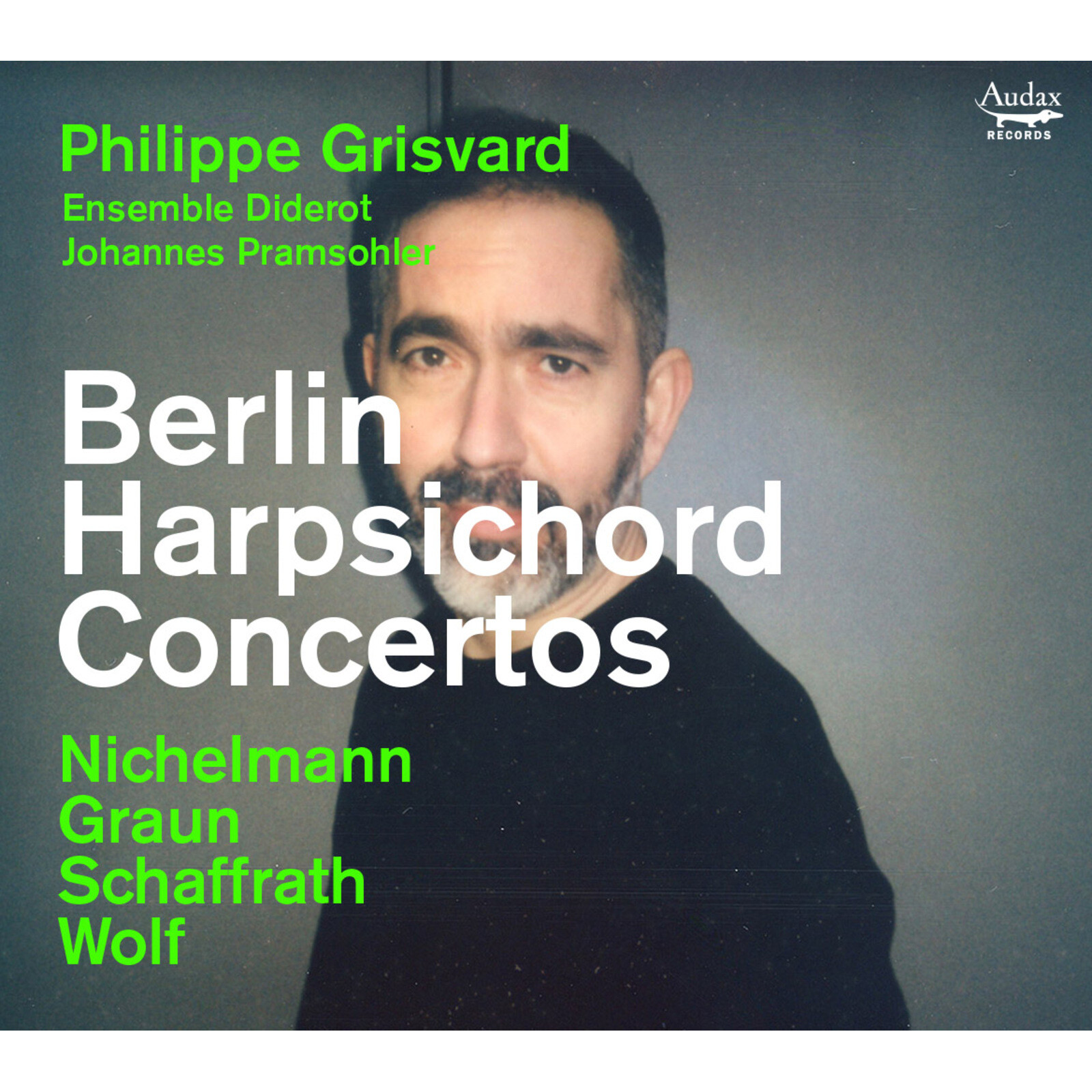 ADX11211 Phillipe Grisvard  Ensemble Di Berlin Harpsichord Concertos CD ADX11211