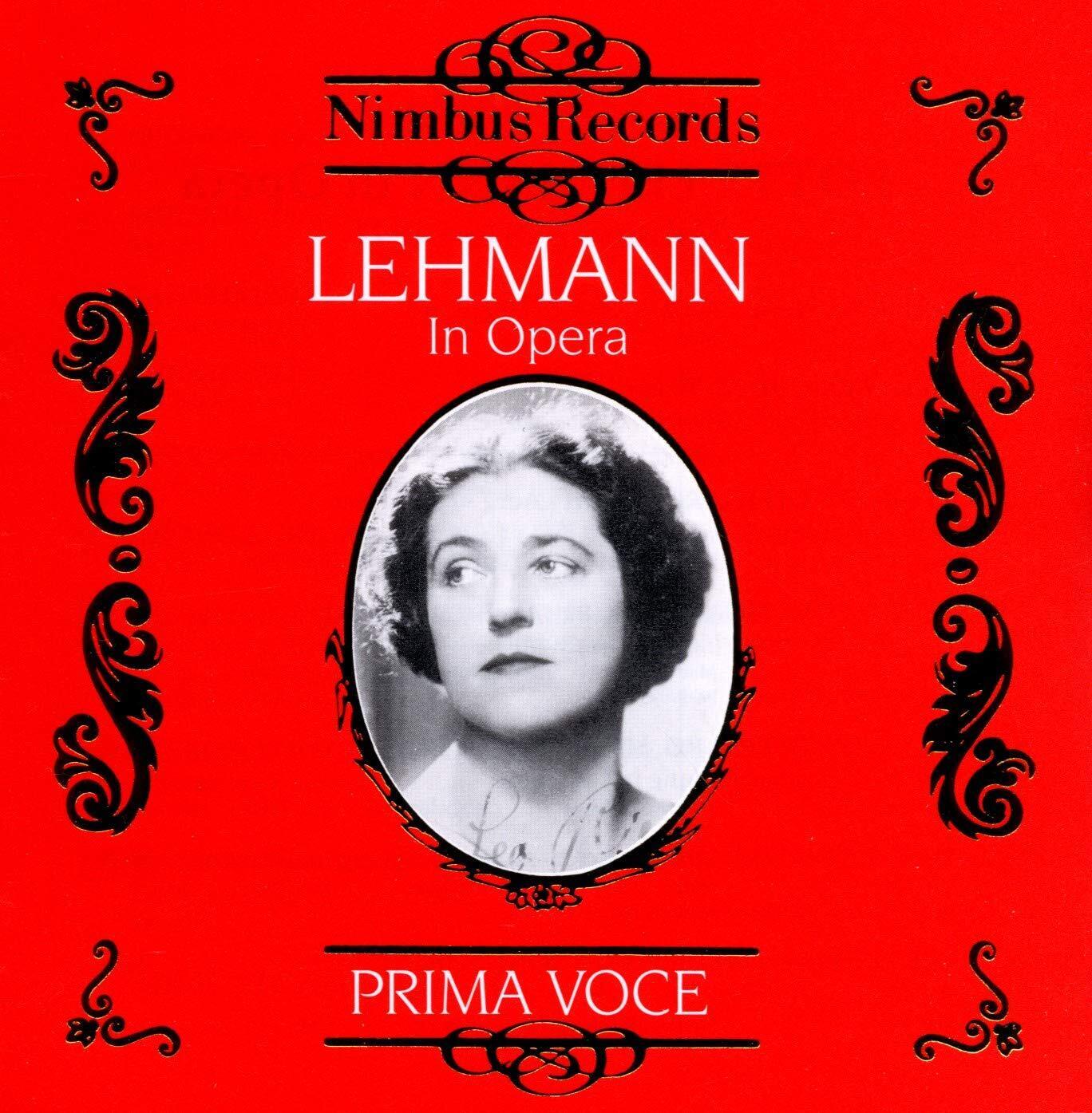 Weber, Carl Maria von Lotte Lehmann in Opera Vol. 1 (CD) Album