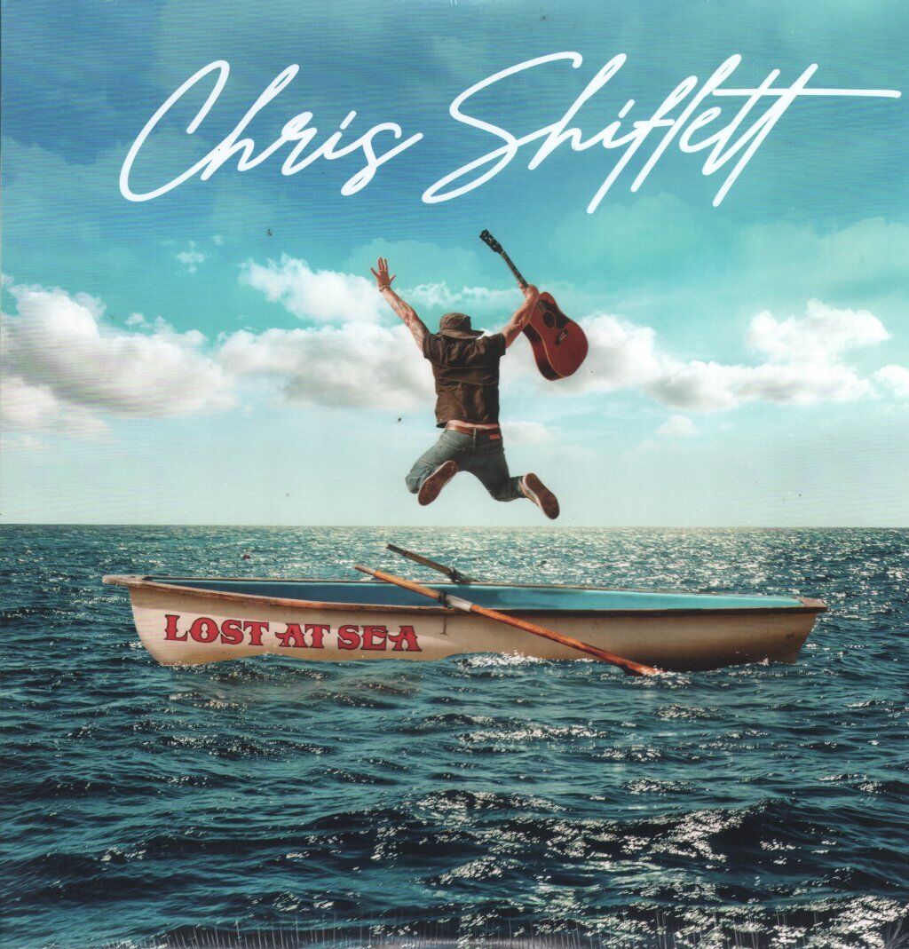 Chris Shiflett Lost At Sea LP vinyl Europe Snakefarm 2023 Limited red vinyl