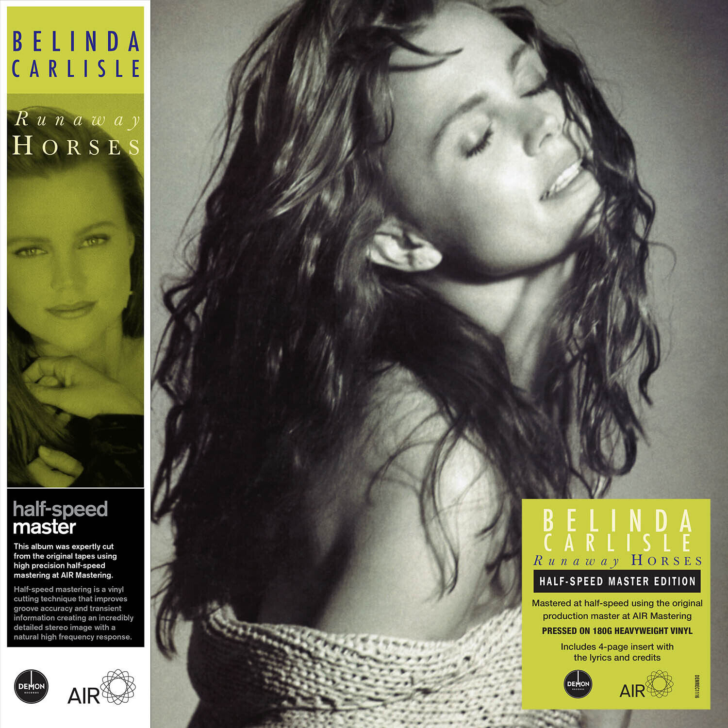 Belinda Carlisle Runaway Horses (Half-Speed Master Edition) (Vinyl LP) 12" Album