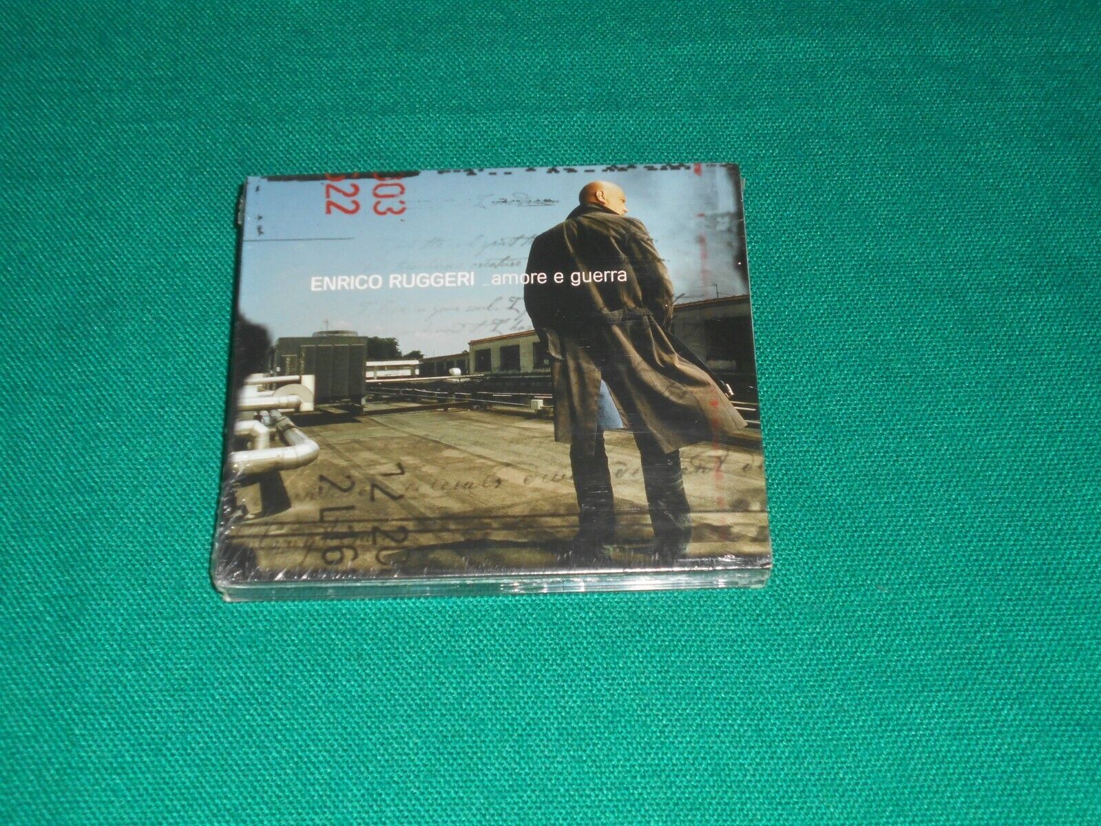 Enrico Ruggeri ‎– Amore E Guerra CD, Album DVD,