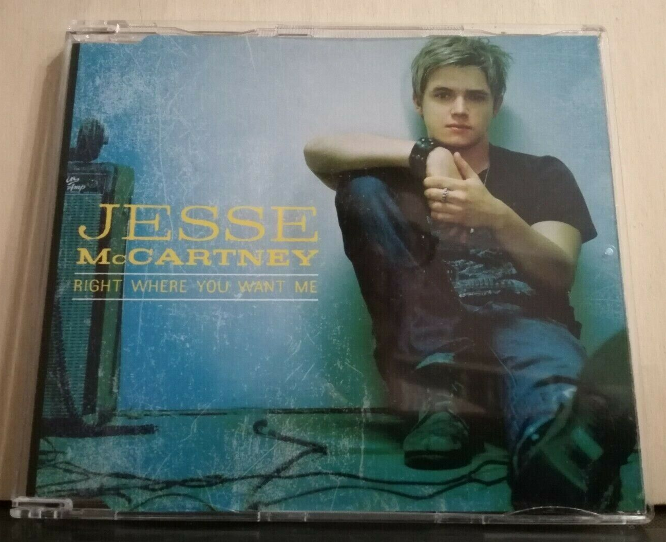 JESSE McCARTNEY - RIGH WHERE YOU WANT ME - FEELS LIKE SUNDAY - CD songolo 3track