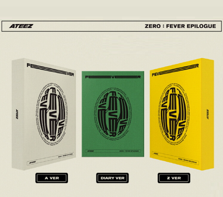 ATEEZ Zero: Fever Epilogue (CD) Album