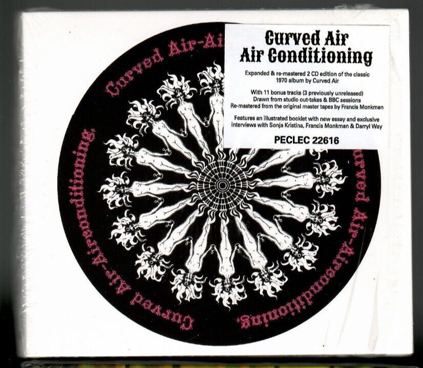 Curved Air ‎– Airconditioning - 2 CD - Sealed*