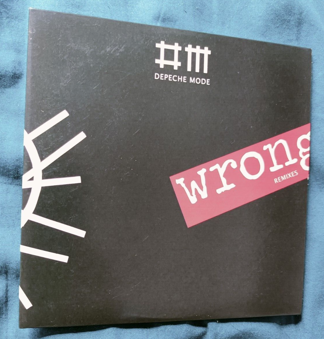 DEPECHE MODE 😎 WRONG Remixes CD Single Mute 5 Track M/M New Unplayed Not sealed